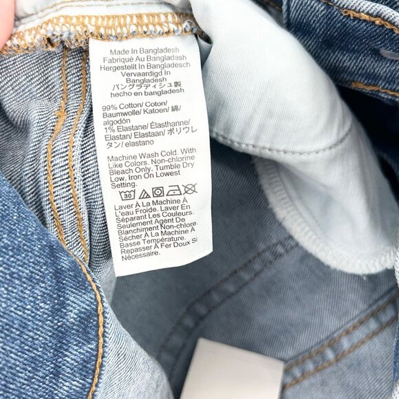 NWT J. Crew Factory Petite Essential Straight Jeans All Day Stretch - Picture 7 of 8